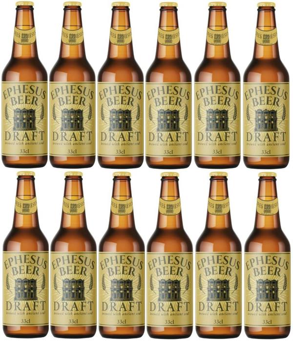 Tees Ephesus Turkish DRAFT Beer (12 x 330ml - 5%)