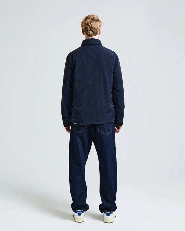 Aquascutum Mens Lamina Mock Neck Jacket - Navy 11