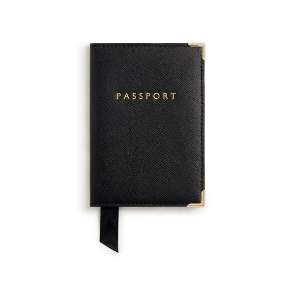 LaBante London Ash Black Passport holder & Key chain Gift Box