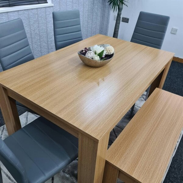 Kosy Koala Dining Table Set with 4 Chairs Dining Room and Kitchen table set of 4, and Benches