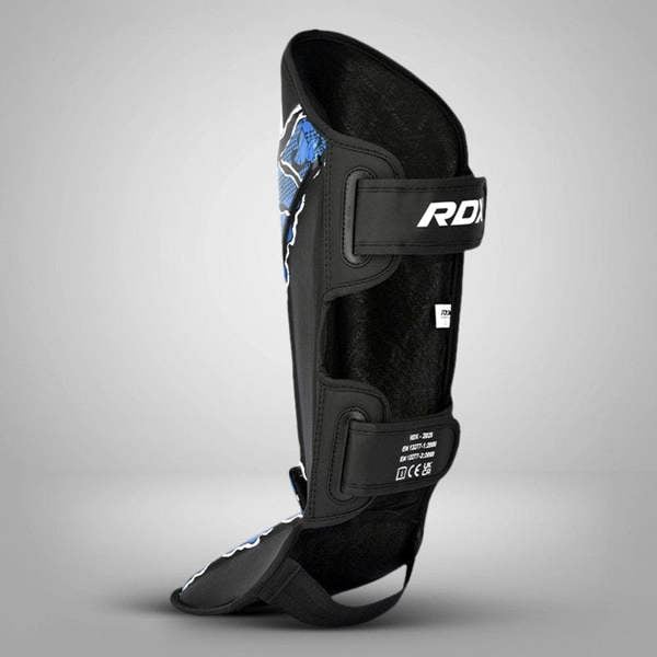 RDX Sports SHIN INSTEP NEW AURA F17 BLACK BLUE