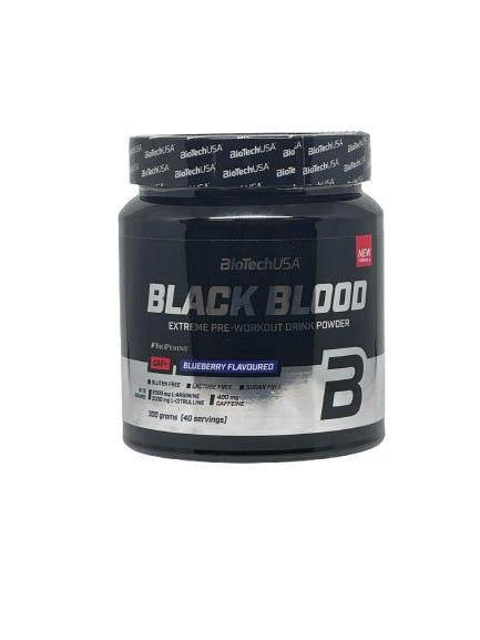 BioTechUSA Black Blood CAF+, Blueberry - 300g