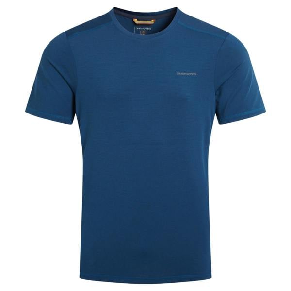 Craghoppers Mens Charon II Reflective Logo T-Shirt - Juniper Berry - 