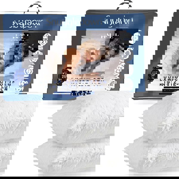 Snuggledown Hotel Luxury Cotton Quilted Kingsize Pillow