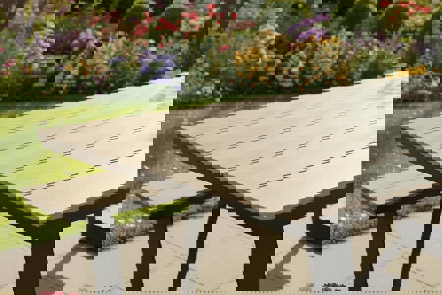 Garden Impressions Bell 200cm Picnic Bench in Dark and Light Grey