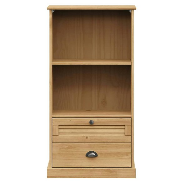 Berkfield Bookcase VIGO 60x35x114.5 cm Solid Wood Pine