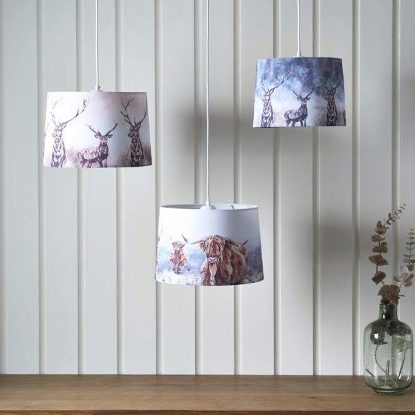 Pagazzi Lighting Hamish Storm Printed Shade