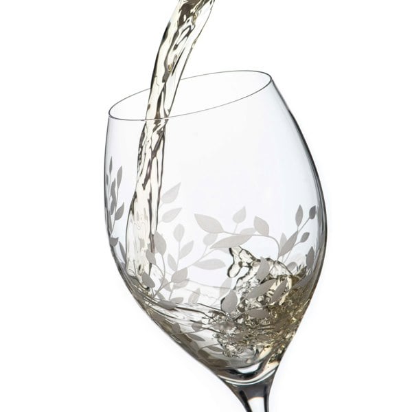 Diamante Crystal Wine Glasses ‘Breeze’ Pair