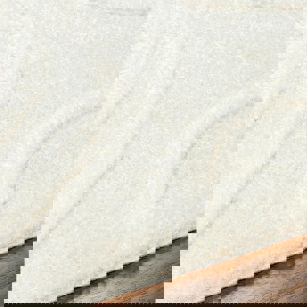 Livabliss Rodos-Modern Beige White Soft Plush Pile Rug