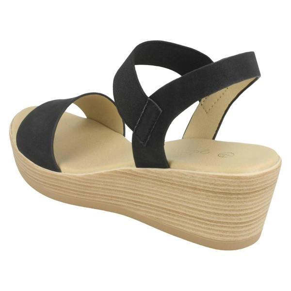 Savannah Ladies Savannah Mid Wedge Sandals