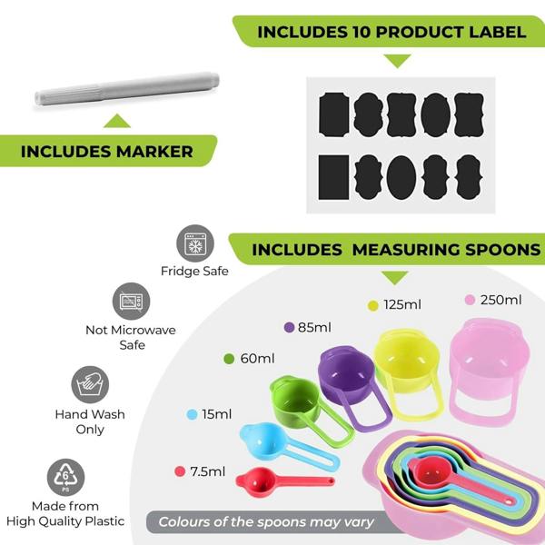 Top 3 3 Piece 0.5L Food Storage Lock N Fresh Stackable Containers