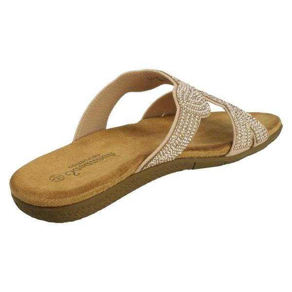 Savannah Ladies Savannah Flat Sandals F00470