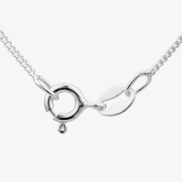 T. H. Baker Sterling Silver Star Of David Pendant Necklace 8.64.3071