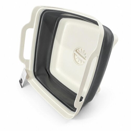 Collapsible Washing Up Bowl Drain Plug Caravan Campervan Motorhome Folding 10L