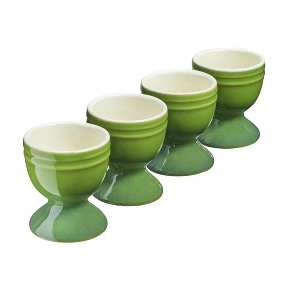 Cooks Professional 4 Piece Egg Cup Set | Green