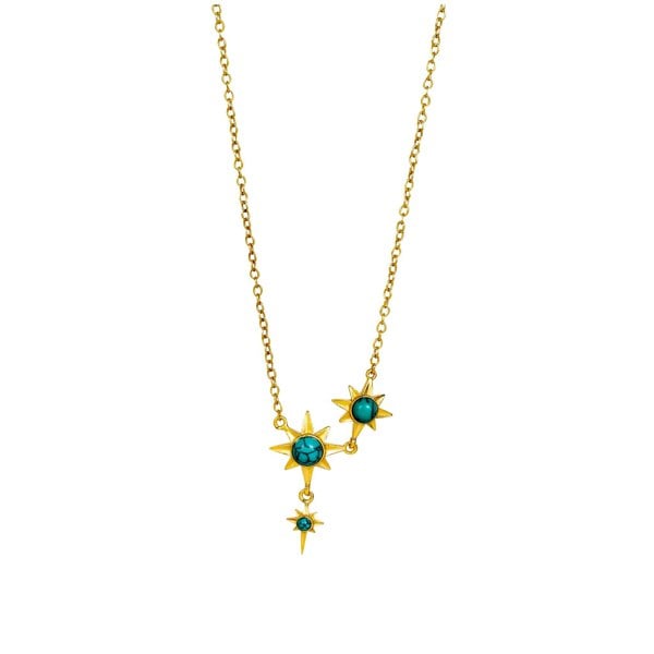 Star Gaze North Star Necklace Gold - Lila Rasa