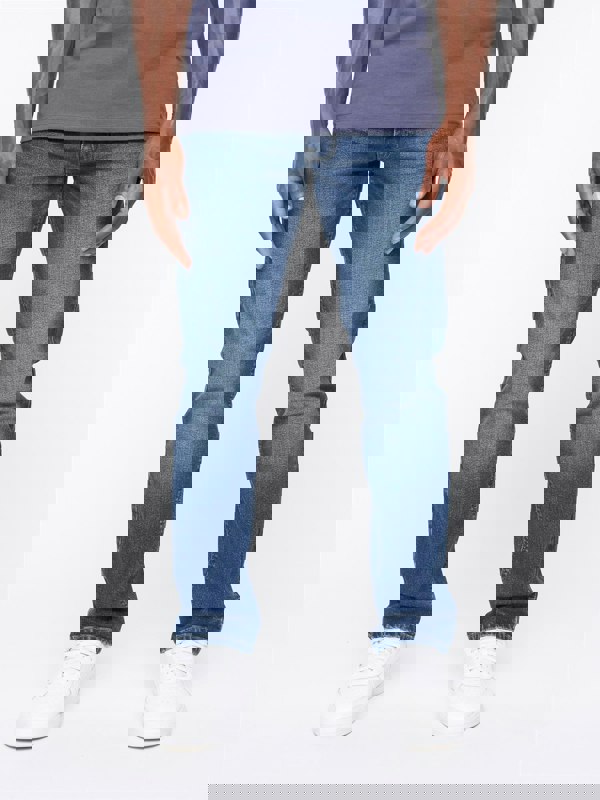 Crosshatch Cadman Straight Jeans Stone Wash