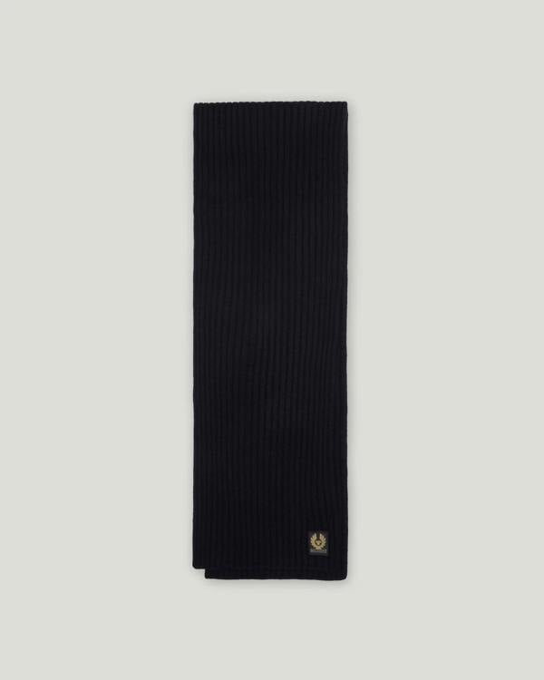 Belstaff Watch Scarf - Black | CHO | Designer Mens Scarves