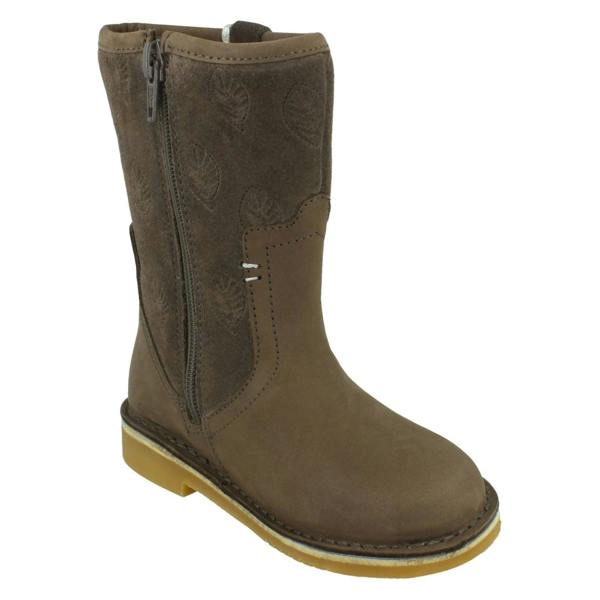 Clarks Girls Clarks Casual Mid Calf Boots Comet Pop