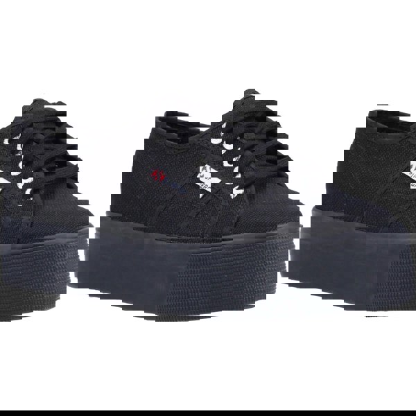 Superga 2790 Linea Up and Down Women's Trainers - Full Black