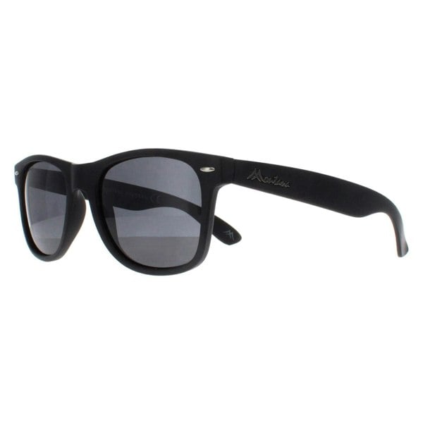 Montana Sunglasses MP1-XL Black Smoke Grey Polarized