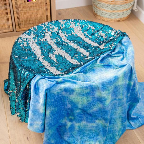 tickit Ocean Shimmer Fabric