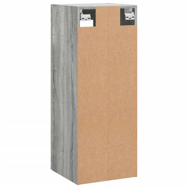 Berkfield Wall Mounted Cabinet Grey Sonoma 34.5x34x90 cm