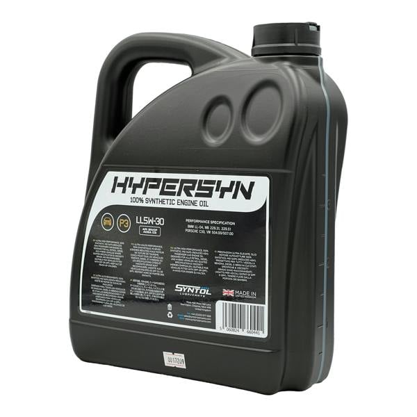 Syntol 5W30 Fully Synthetic Long Life Engine Oil API SN CF ACEA C3 VW 504/507