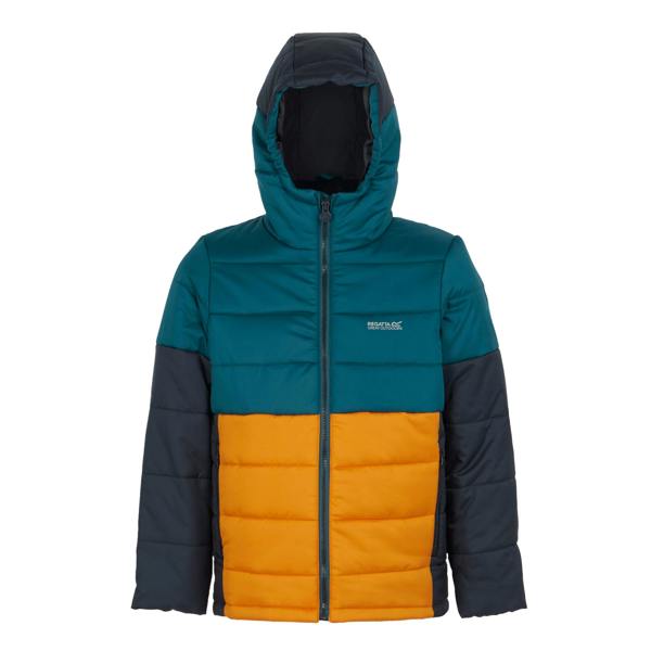 Regatta Childrens/Kids Lofthouse VIII Insulated Jacket - Moroccan Blue/Fox - 