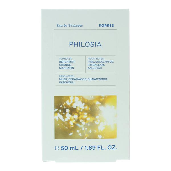 Korres Philosia Eau de Toilette 50ml Spray Unisex