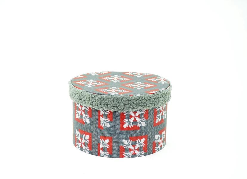 10.6cm Reindeer Christmas Stacking Box Set for Sweets, Nuts and Gift Presentation image 8