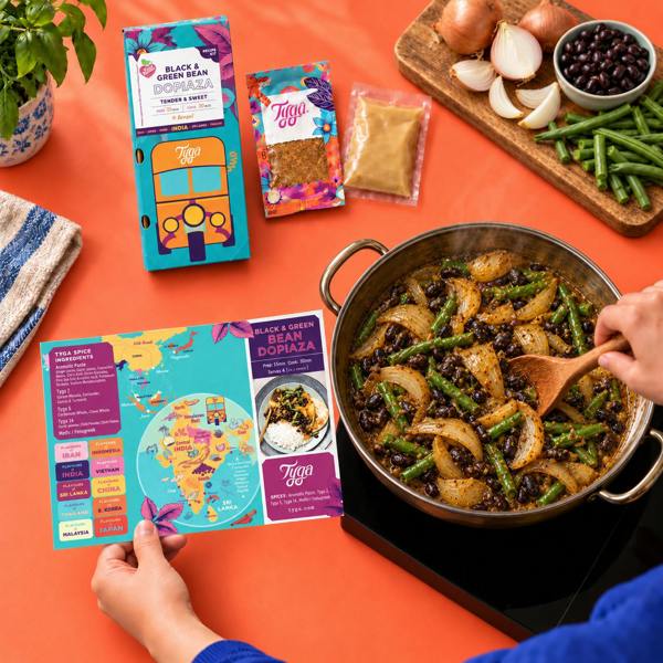 Tyga Foods Vegan Curries Recipe Kit Gift Set