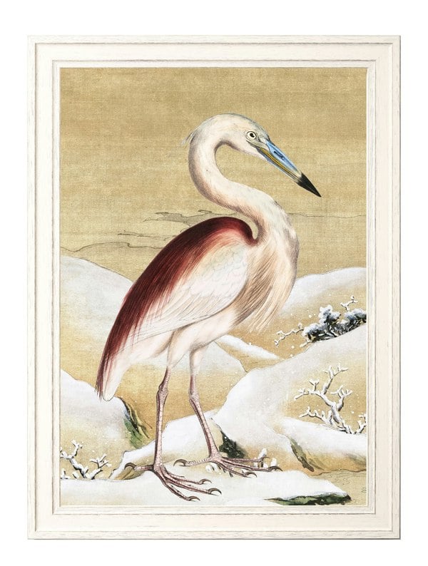 Exceptional Art Heron Set of 2 Prints - Ram Das