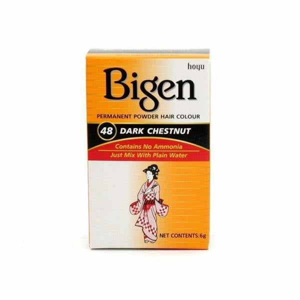 Bigen Permanent Powder Hair Colour Dark Chestnut