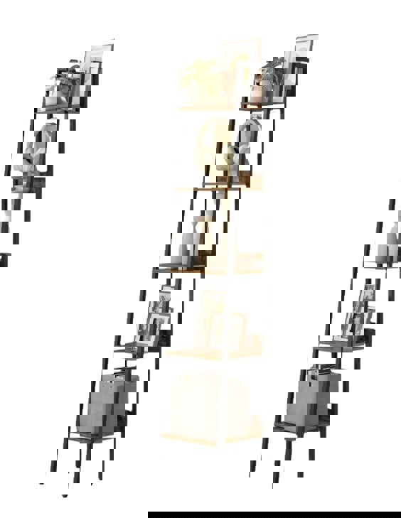 Modcraft 5 Tier Narrow Ladder Shelf