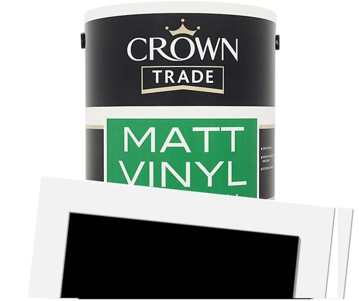 Crown Trade Matt Vinyl Emulsion Platinum Base Light 5L