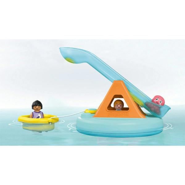 Playmobil JUNIOR AQUA: Water Seesaw with Boat - 71687 Playset