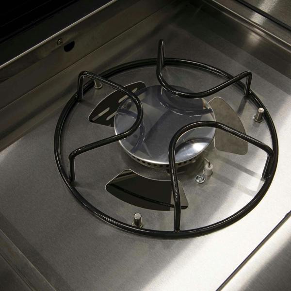 Dellonda DG17 Barbecues Action shot - side - gas - hob