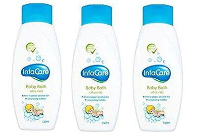 Infacare Baby Bath Ultra Mild 750ml Pack of 3