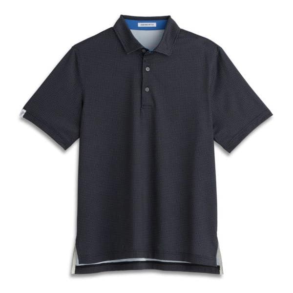 Pin Point Polo AM1027 Black Cobalt
