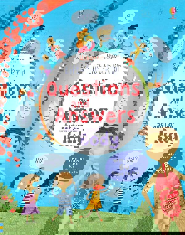 Lift the Flap Questions and Answers about your Body (Usborne Lift-the-Flap-Books)