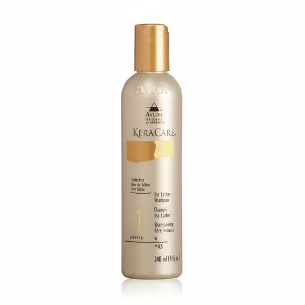 Keracare 1st Lather Shampoo Sulfate-Free 8oz