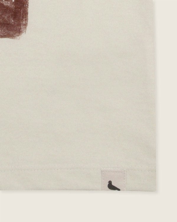 organic cotton White City Sky Print T-Shirt - image 3