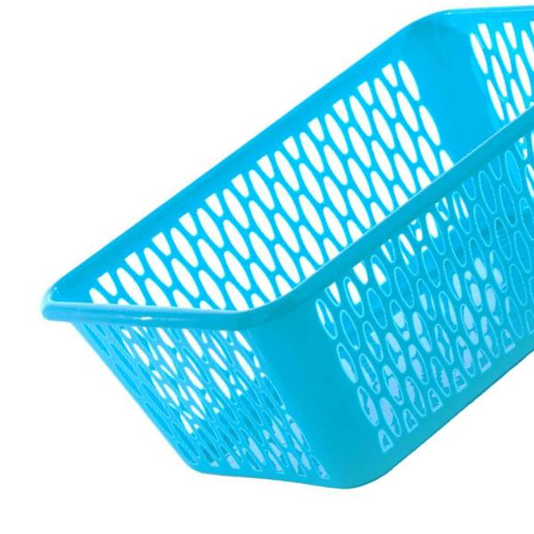 Leecroft 30cm Handy Basket Blue 30 x 20 x 10cm - One Colour - 