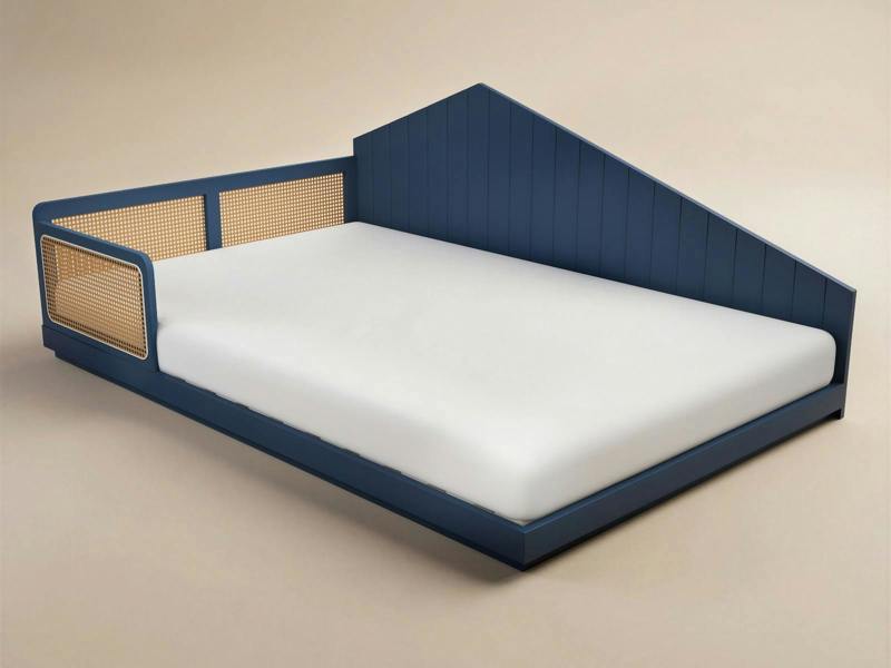 Flair Carter Montessori Small Double Bed Navy