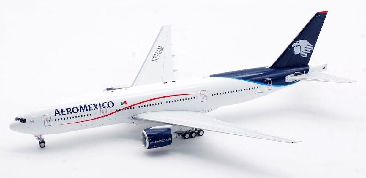 MCSlots Aeromexico Boeing 777-2Q8/ER N774AM 1:200 Inflight200 IF772AM1223