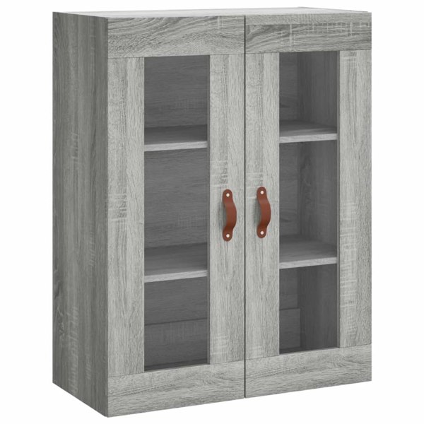 Berkfield Highboard Grey Sonoma 69.5x34x180 cm Engineered Wood