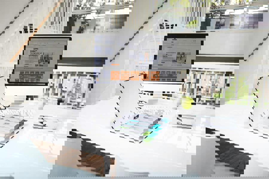 Durable 5 Part Numbered Tab Punched Index Dividers + Cover | A4+ | Colour Coded