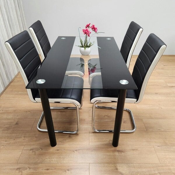 Kosy Koala Dining Table Set with 4 Chairs Dining Room, and Kitchen table set of 4