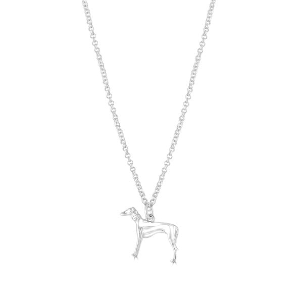 Mylee London Greyhound Silver Necklace - Personalised